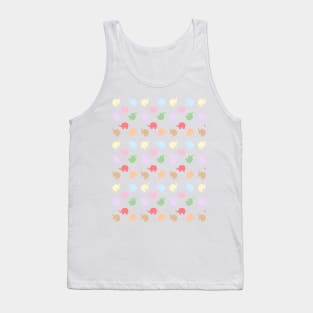 Colorful Elephant Pattern Tank Top